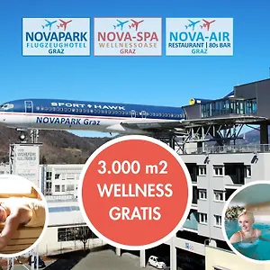 Novapark Flugzeughotel 3*, Graz Østrig